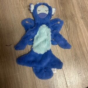 Slumberkins Limited Edition Celestial Blue Dragon Snuggler Lovey plush toy